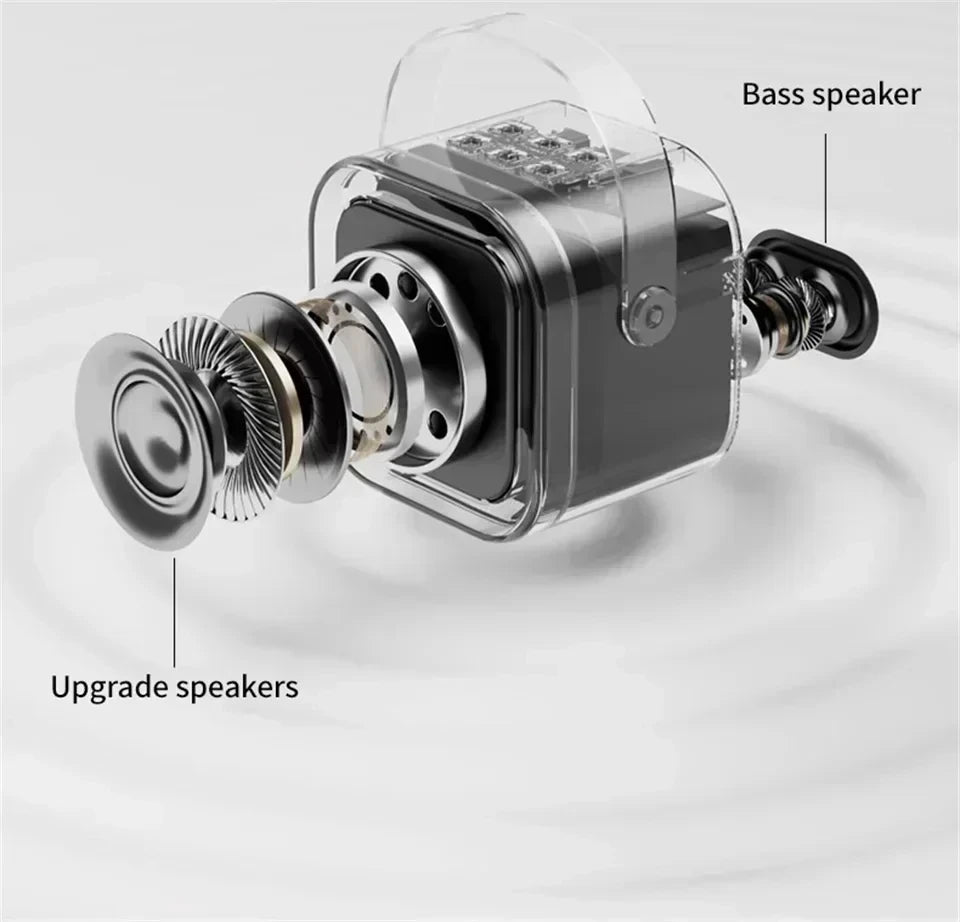 Karaoke Portatile - Divertimento Senza Limiti con Bluetooth 5.3, 2 Microfoni e Audio HiFi per Tutta la Famiglia!