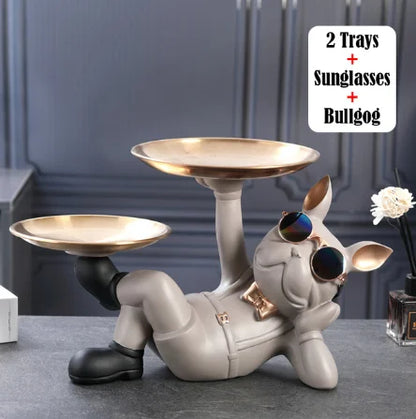 Bulldog da Collezione - Sculture Artistiche per Interni Chic