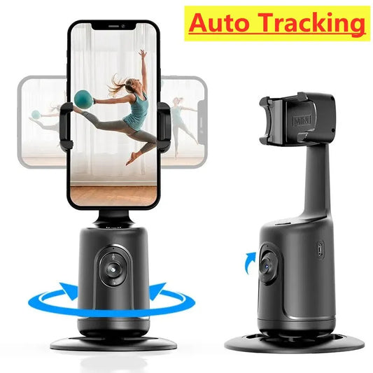 Supporto per Smartphone con Stabilizzatore per Video 360°, Vlog e Live, Treppiede Incorporato